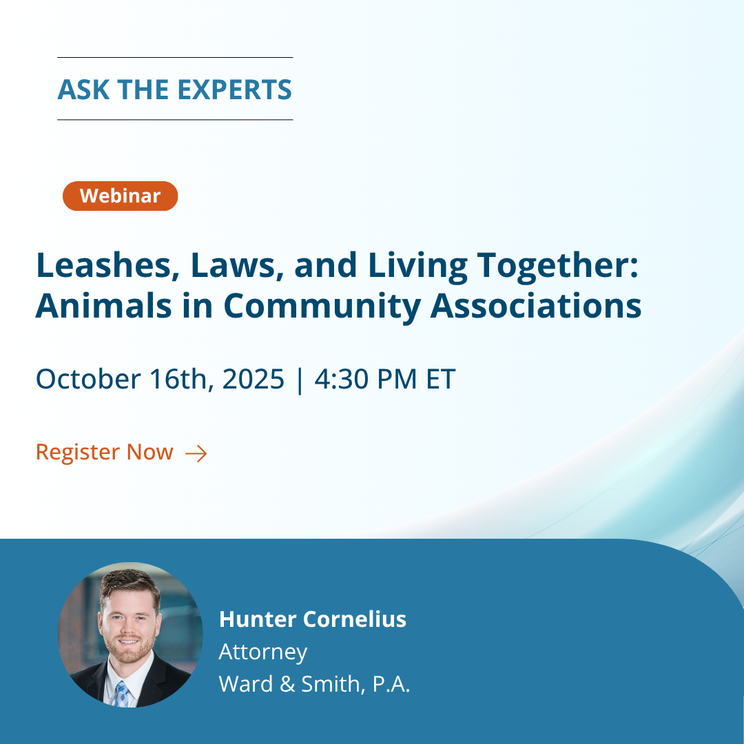 Leashes, Laws, and Living Together - Animals in Your HOA